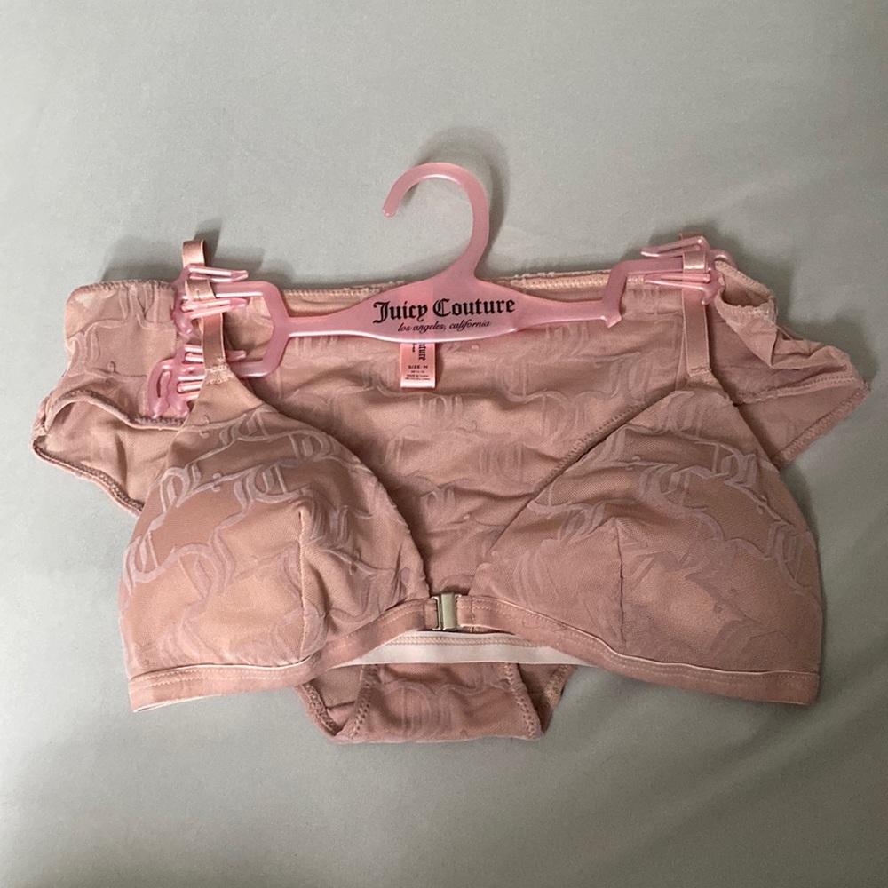 Juicy Couture Bralette and Panties ❤️‍🔥